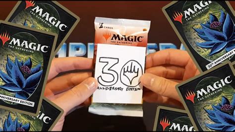 Hidden Wonders: The Magic 30th Anniversary Booster Pack's Secret Card Revealed